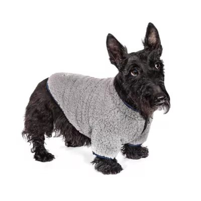 Hip Doggie Ivory Ella Sherpa Half-Zip Dog Shirt - Image 3