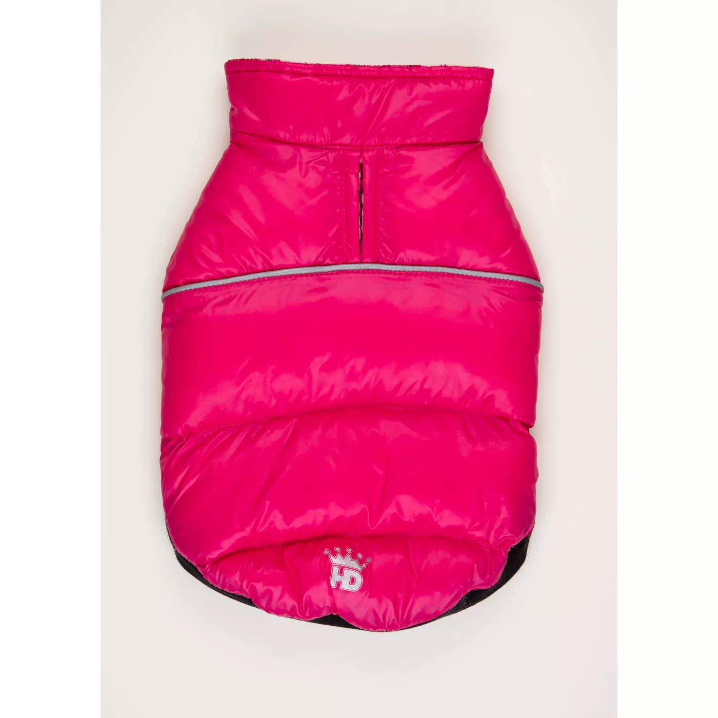 Hip Doggie Pink Plaid Flex Fit Reversible Dog Coat