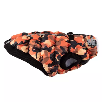 Product Hip Doggie Camo Crown Puffer Dog Coat