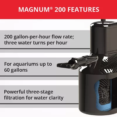 Product Marineland Magnum 200 Polishing Internal Canister Filter