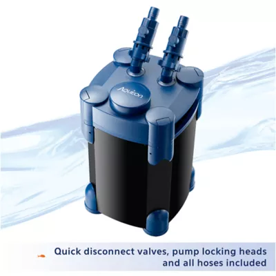 Product Aqueon QuietFlow Aquarium Canister Filter 75 Gallon