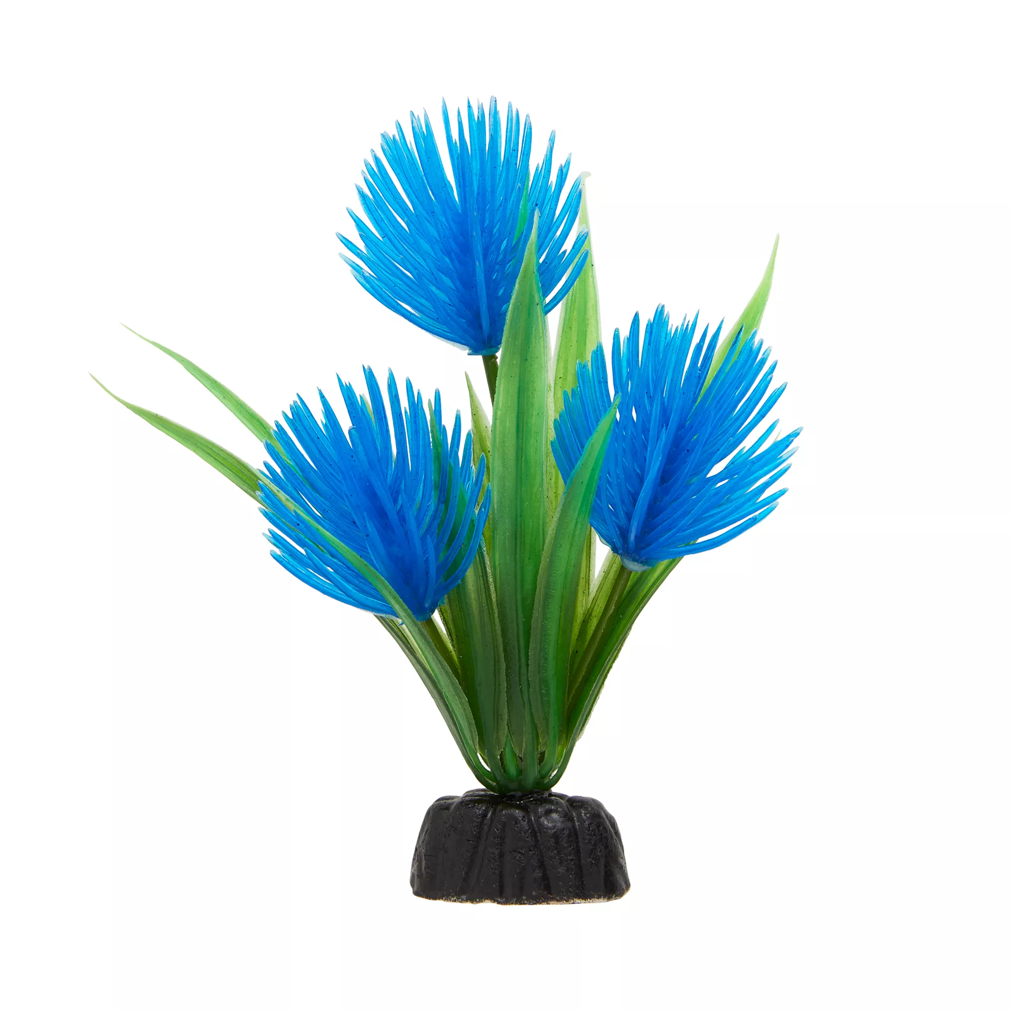 Top Fin® Artificial Mini Blue Ball Aquarium Plant - 4"