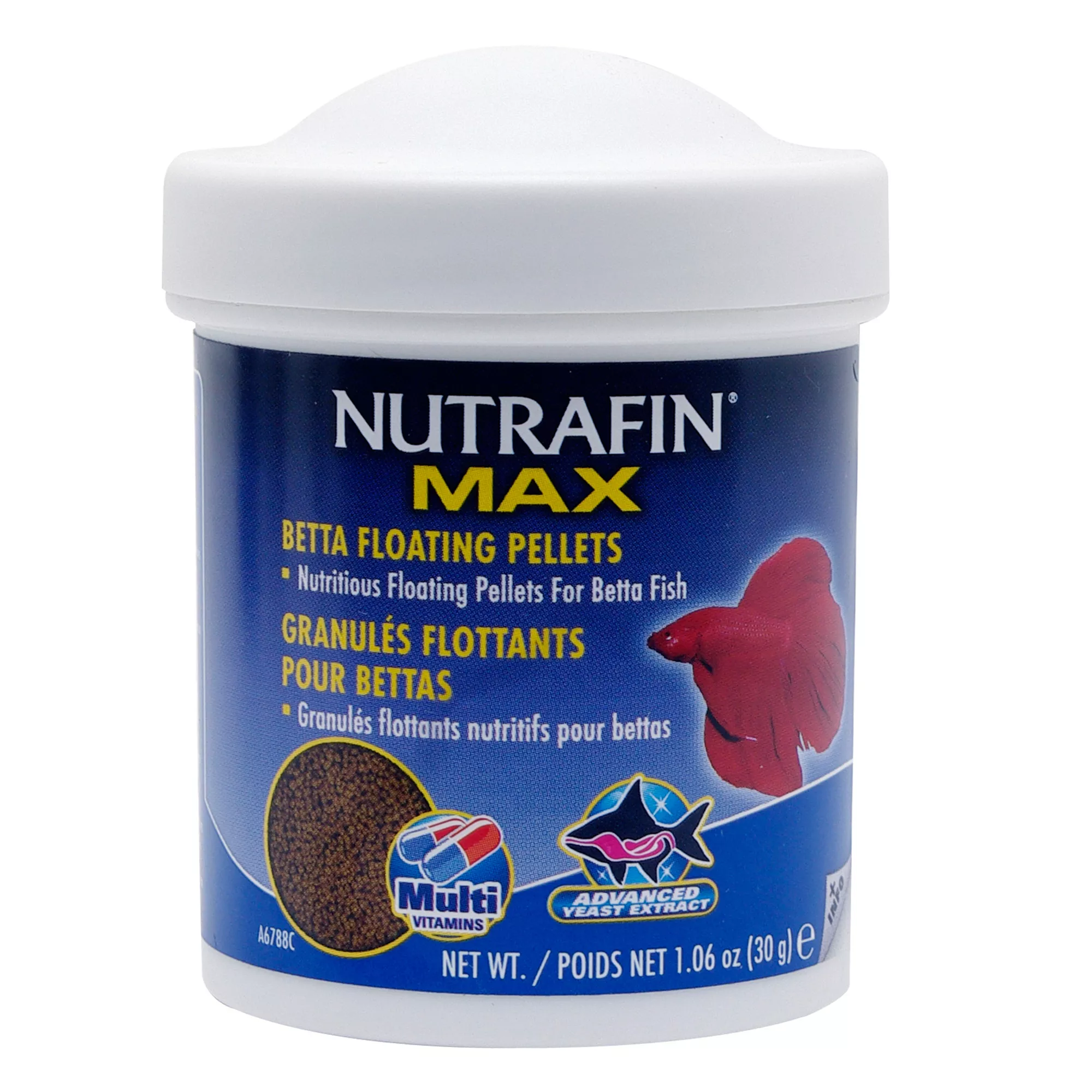 Nutrafin Max Betta Floating Pellets - 30g/1.06oz