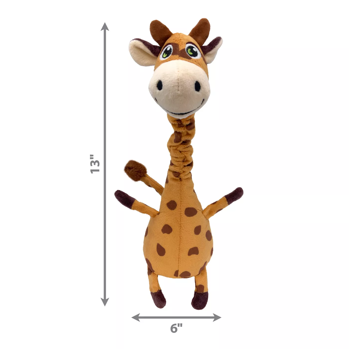 Rubber giraffe dog fashion toy