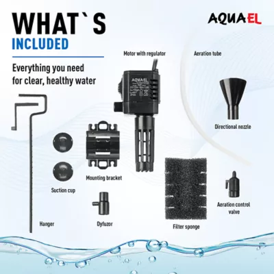 Aquael® Pat Mini Internal Aquarium Sponge Filter - Image 5
