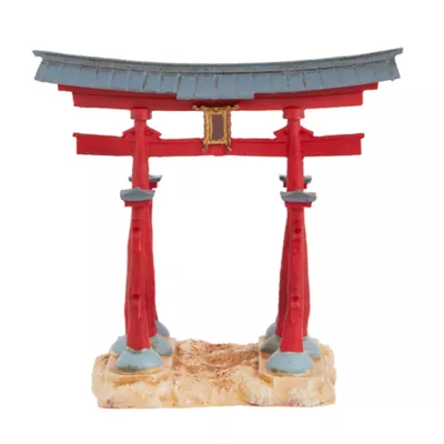 Product Top Fin® Asian Red Pagoda Aquarium Ornament