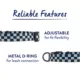 Product Top Paw® Checkered Dog Collar