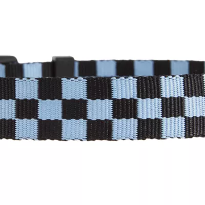 Top Paw® Blue Checkered Dog Collar - Image 5