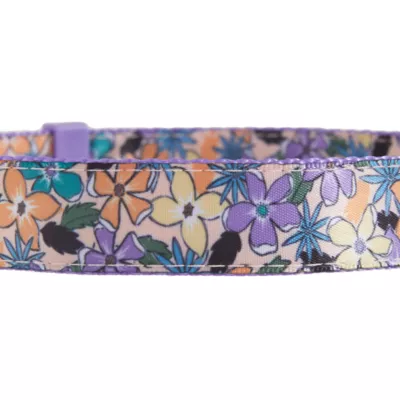 Product Top Paw® Purple Floral Dog Collar