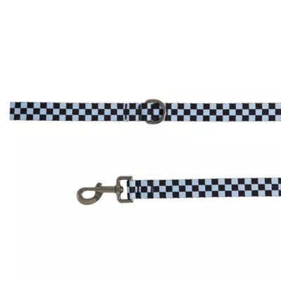 Product Top Paw® Checkered Dog Leash: 4-ft long, 1-in wide