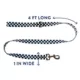Product Top Paw® Checkered Dog Leash: 4-ft long, 1-in wide