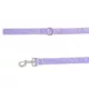 Product Top Paw® Purple Zebra Dog Leash: 4-ft long, 1-in wide