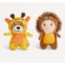Joyhound® Crazy Comfy Plush Giraffe & Lion Dog Toy - 2 Pack, Squeaker image thumbnail 1