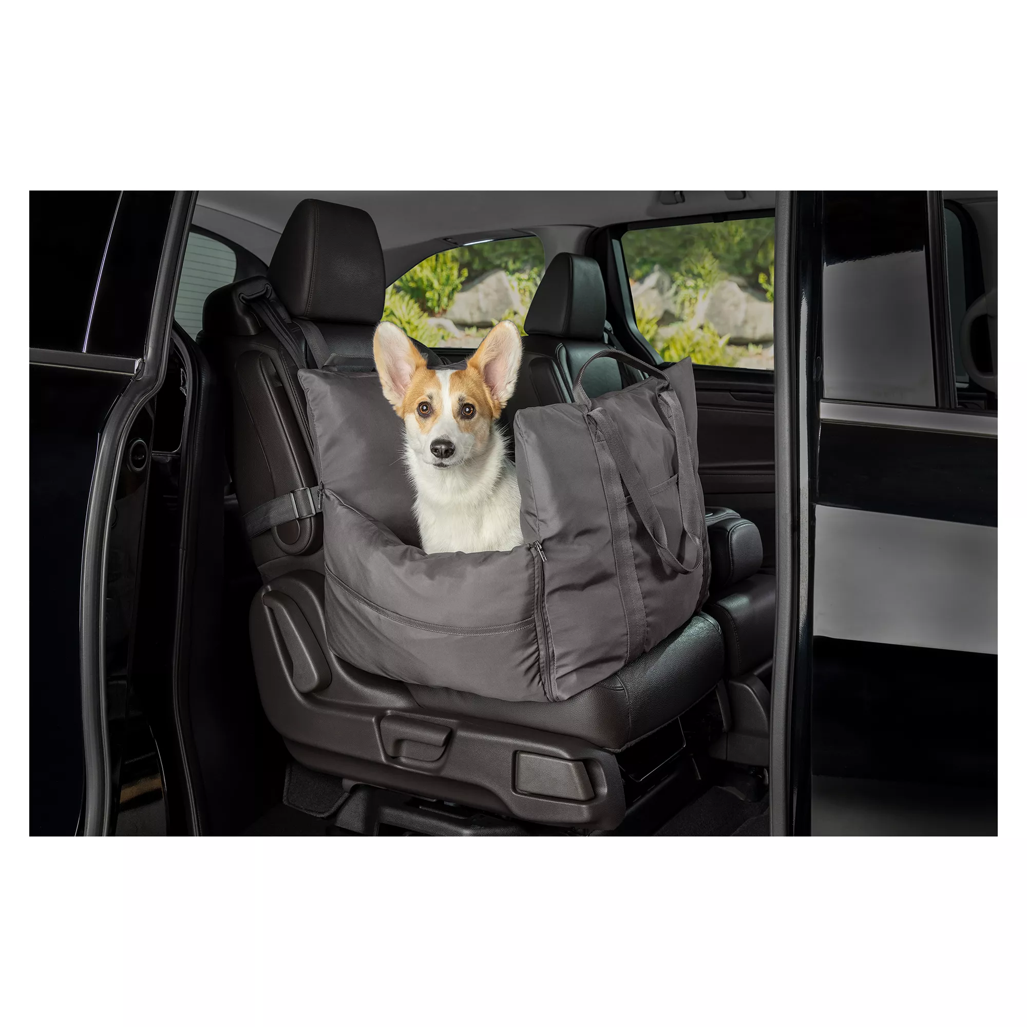 Top Paw® 2-in-1 Convertible Vehicle Booster Tote Seat