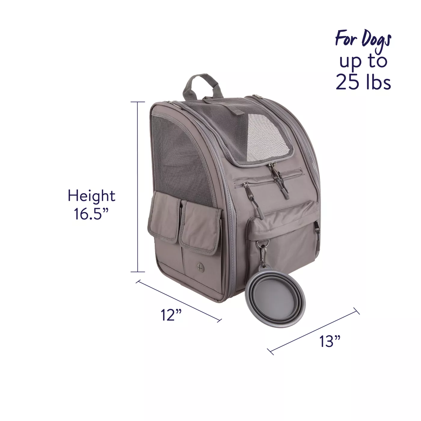 Dog backpack 25 lbs best sale