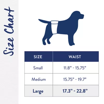 Product Top Paw® Reusable Male Wraps - 3 Count