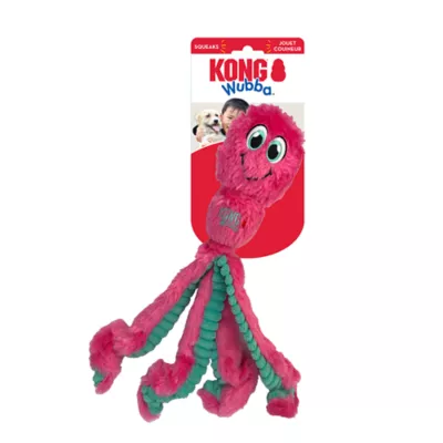 KONG Wubba Octopus Dog Toy COLOR VARIES