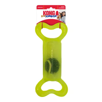 KONG® Jumbler™ Tug Bone Dog Toy (COLOR VARIES) - Image 9