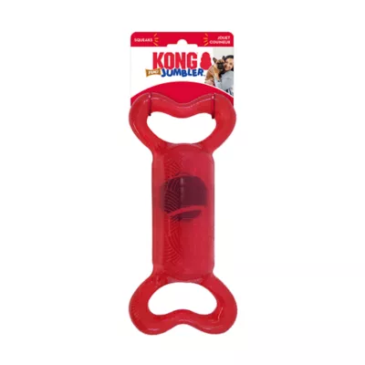 KONG® Jumbler™ Tug Bone Dog Toy (Colort Varies) - Image 8