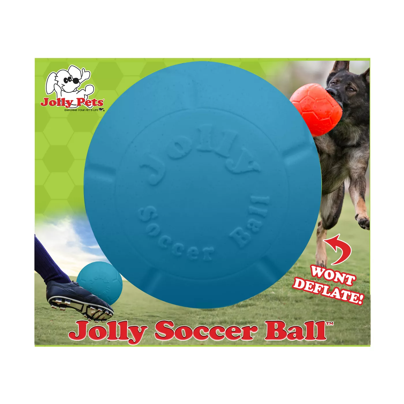 Jolly soccer ball for dogs best sale