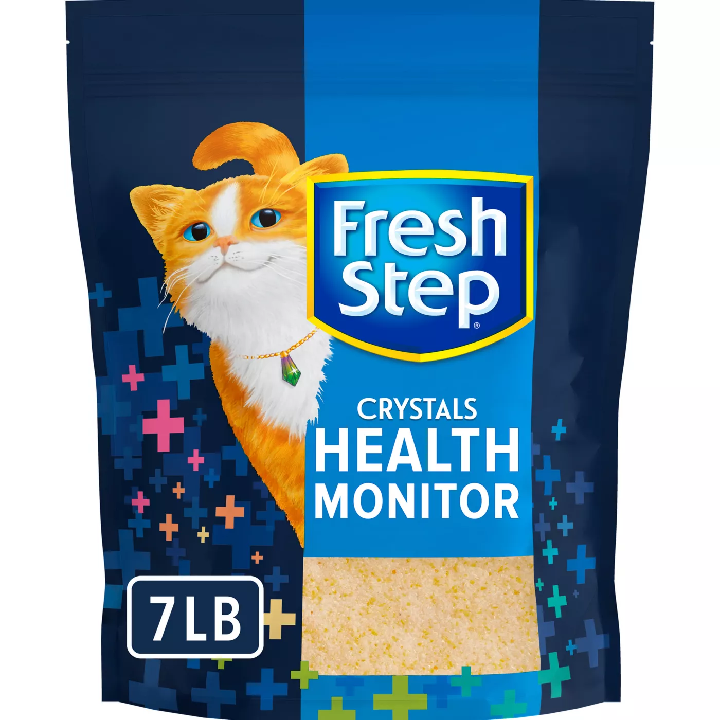 Fresh Step Crystals Health Monitor Cat Litter Unscented