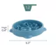 Product Whisker City® Blue Slow-Feeder Cat Bowl, 1.25-cup