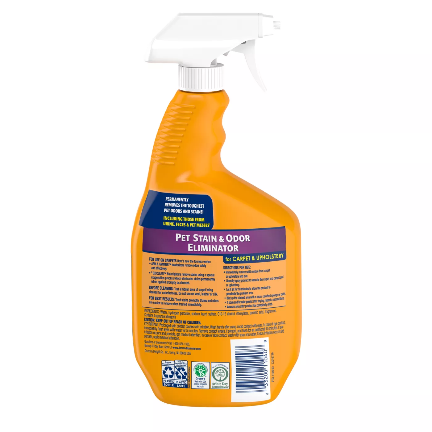 Arm Hammer Stain Odor Eliminator With Oxyclean