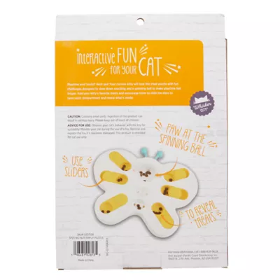 Product Whisker City® Butterfly Treat Puzzle Cat Toy