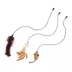 Whisker City® Natural Teaser Attachment Cat Toy - 3 Pack (Teaser Wand Sold Separately) image thumbnail 1