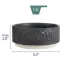 Whisker City® Ceramic Black Meow Cat Bowl, 1.5-cup image thumbnail 2