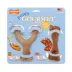 Nylabone® Puppy Gourmet Style Strong Chew Dog Toy - 2 Pack image thumbnail 1
