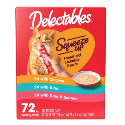 Product Hartz Delectables Squeeze Up Variety Pack