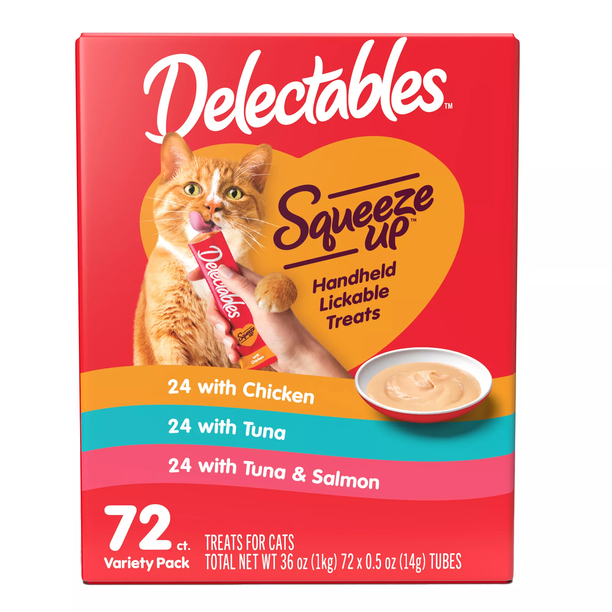 Hartz Delectables Squeeze Up Variety Pack