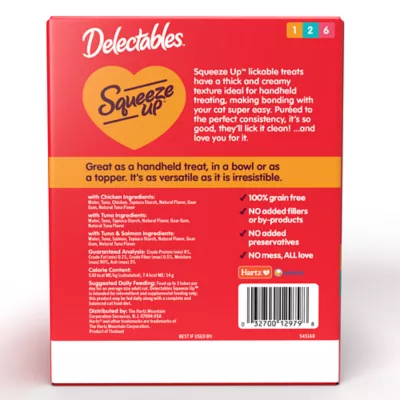 Product Hartz Delectables Squeeze Up Variety Pack