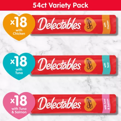 Hartz Delectables Squeeze Up Lickable Cat Treat - Variety Pack - 52 CT - Image 6