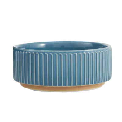 Product Whisker City® Ceramic Ribbed Cat Bowl, 1.5-cup