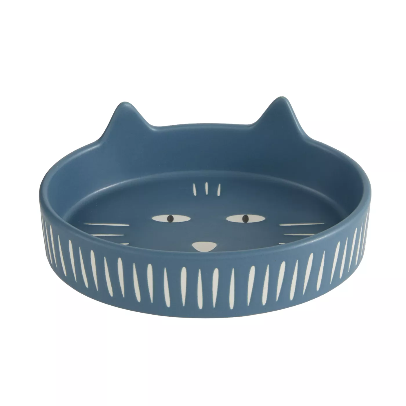 Product Whisker City® Ceramic Cat Ears Cat Saucer, 0.5-cup