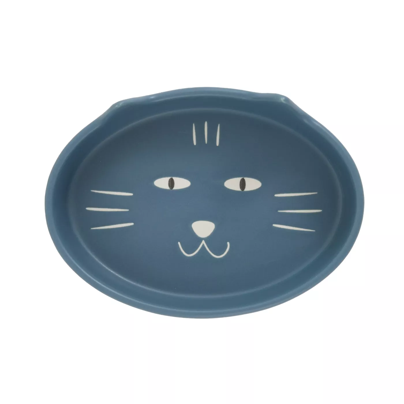 Product Whisker City® Ceramic Cat Ears Cat Saucer, 0.5-cup