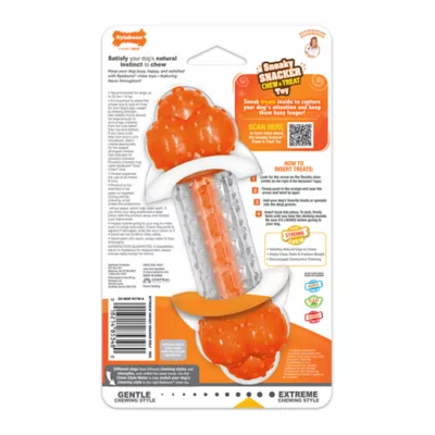 Product Nylabone® Sneaky Snacker Chew & Treat Dog Toy - Bacon Flavor