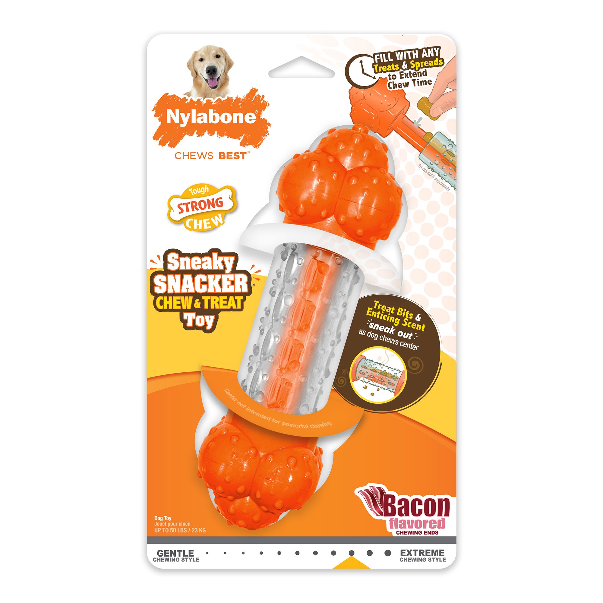 Nylabone Sneaky Snacker Dog Treat Toy