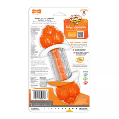 Product Nylabone® Sneaky Snacker Chew & Treat Dog Toy - Bacon Flavor