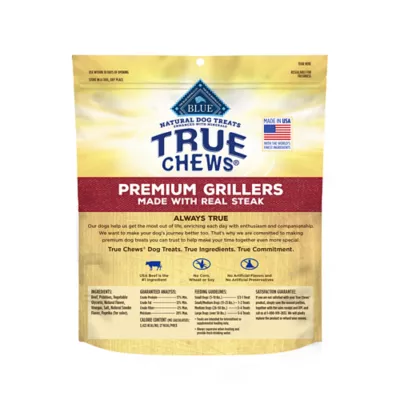 Product Blue Buffalo® True Chews Premium Grillers All Life Stages Treat Dog Treats - Natural, Steak