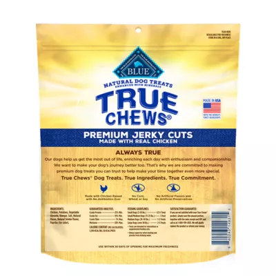 Product Blue Buffalo® True Chews Premium Jerky Cuts All Life Stages Dog Treats - Natural, Chicken