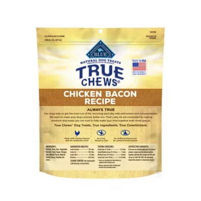 Product Blue Buffalo® True Chews All Life Stages Treat Dog Treats - Natural, Chicken & Bacon