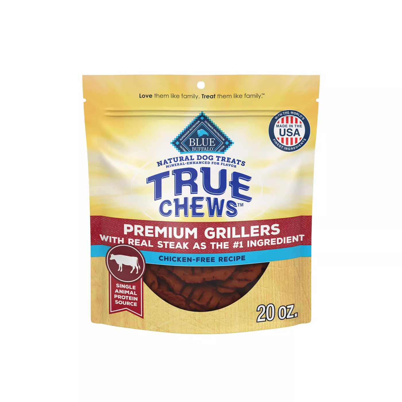 Blue buffalo jerky deals