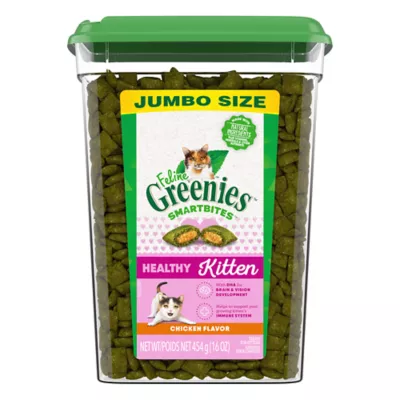 Product FELINE GREENIES SMARTBITES Healthy Kitten Treats