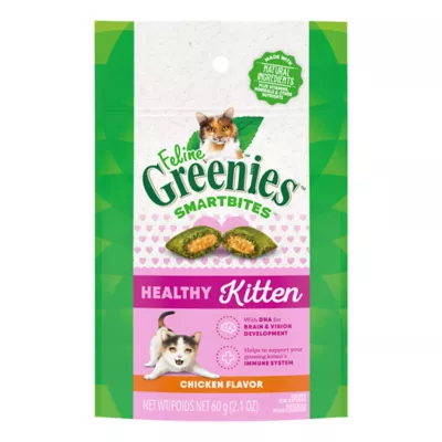 Product FELINE GREENIES SMARTBITES Healthy Kitten Treats