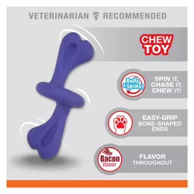 Product Nylabone® Power Chew Rolling Dog Toy - Bacon Flavor