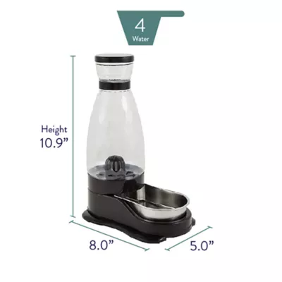 Whisker City Fashion Gravity Cat Waterer 32 oz