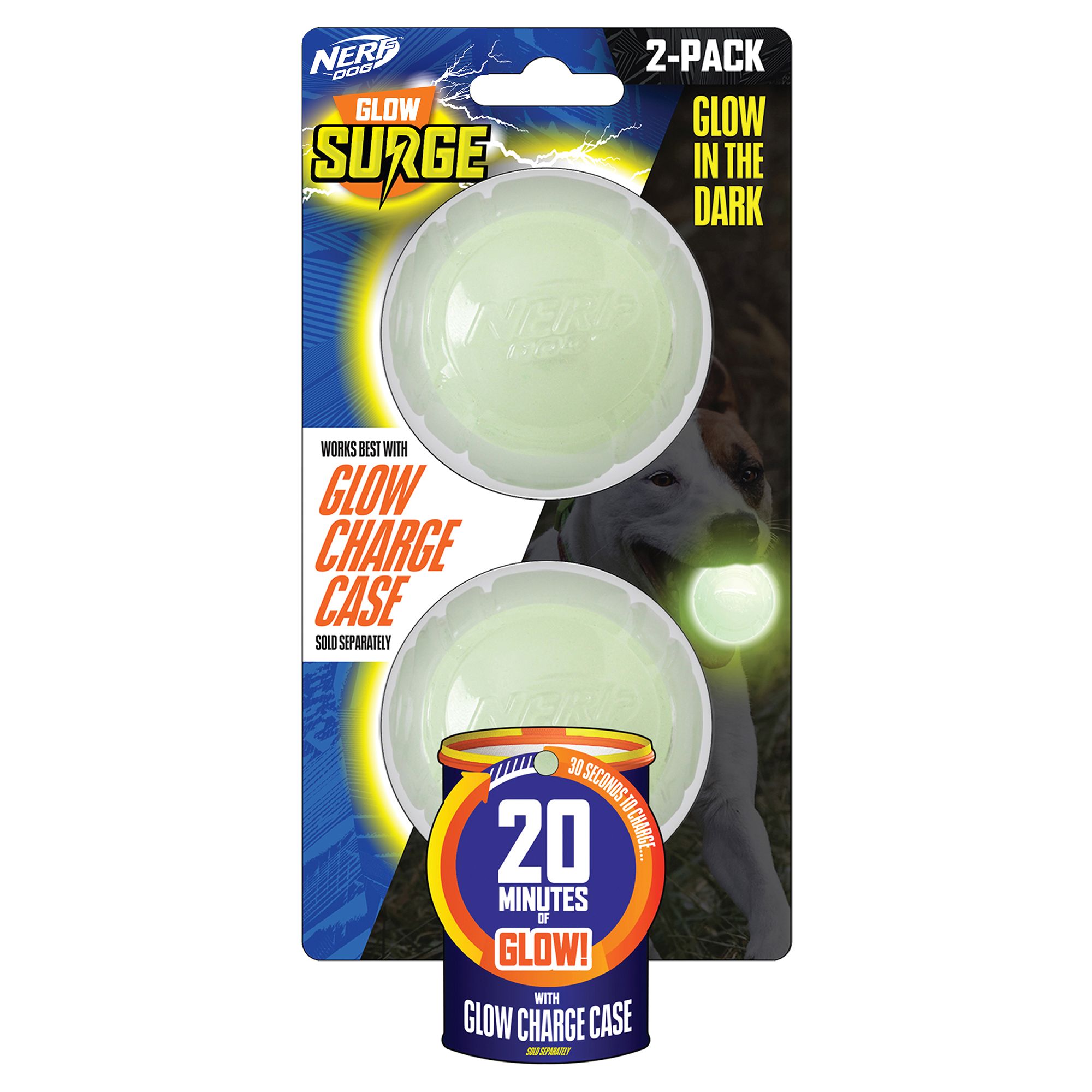 Dog glow in the dark ball best sale